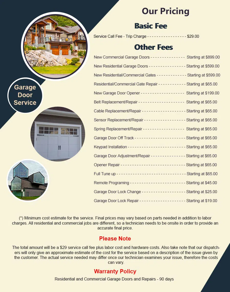 Garage Doors Store Repairs Yucaipa, CA 909-453-2008